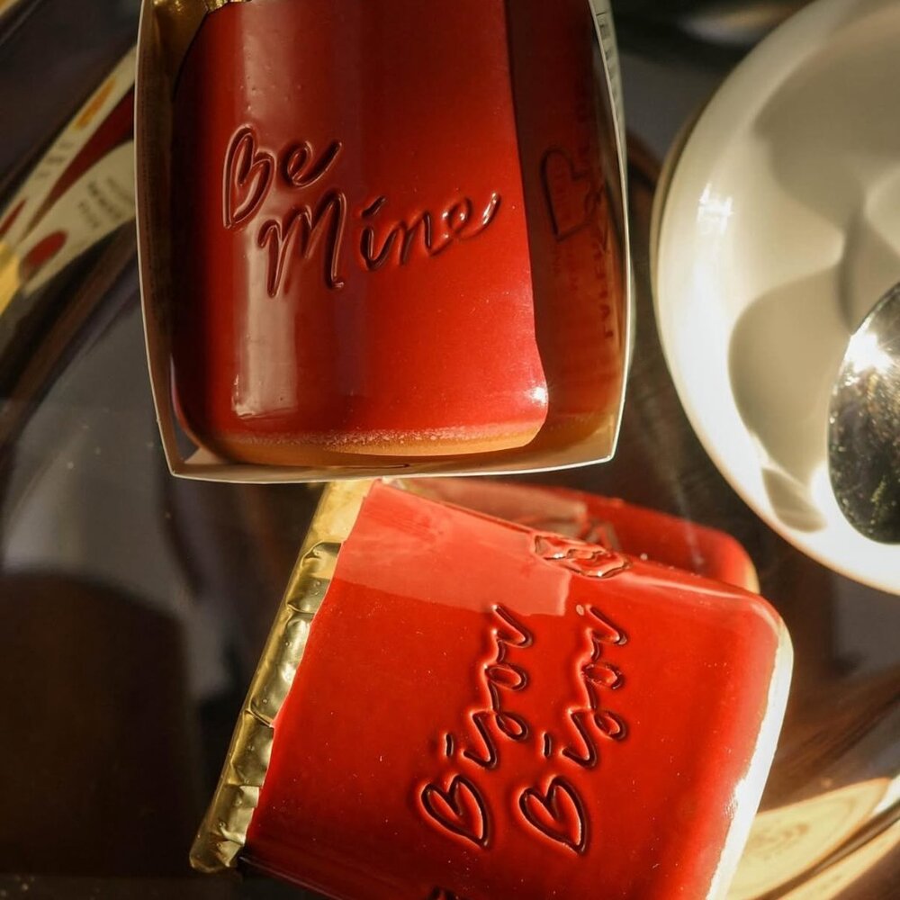 Set of Two Bisou & Be Mine La Fermière Limited Edition 2026 Valentine’s Day Jars